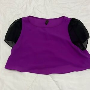 Purple blouses